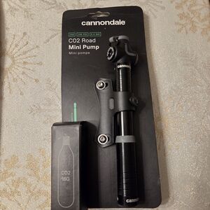 Cannondale Black CO2 Road Mini Pump